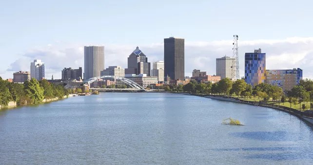 Distribution Center Rooftop for Commercial Roofers Rochester
